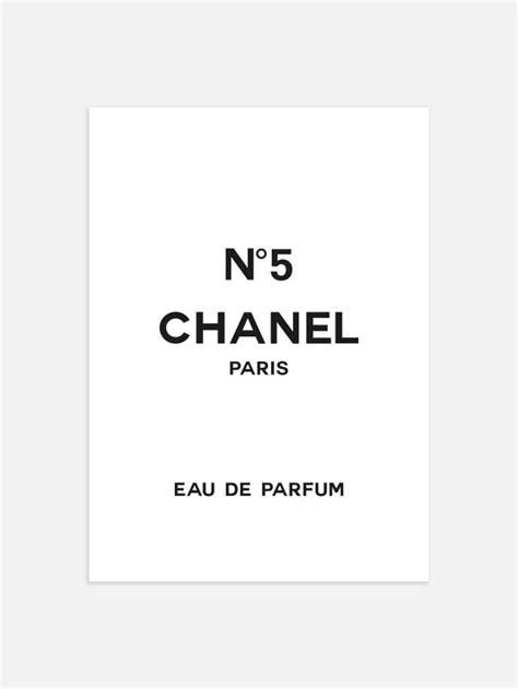 chanel n5 poster